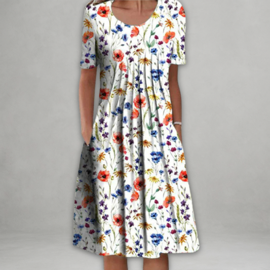 Abito elegante Mary con copertura addominale